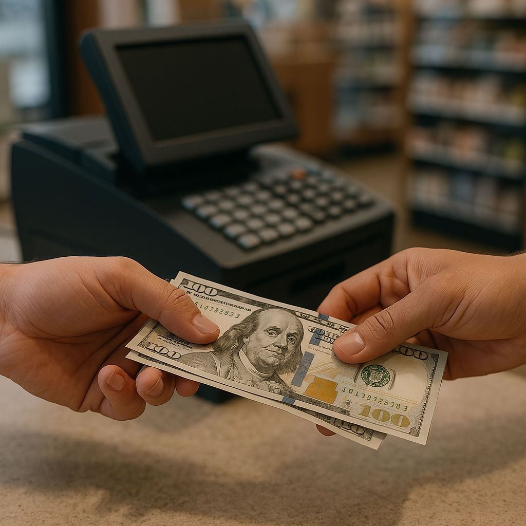 Cash-payments